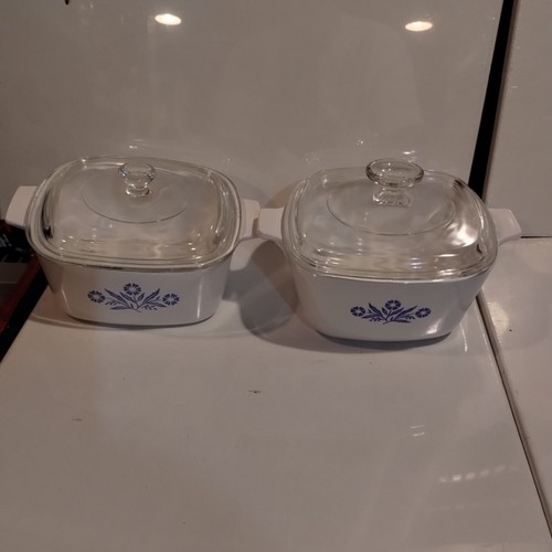 Vintage corning ware blue - vintage,