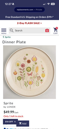 Lenox temper ware sprite - lenox, temper-ware