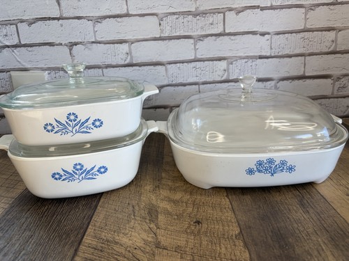 Corning ware blue cornflower - blue,