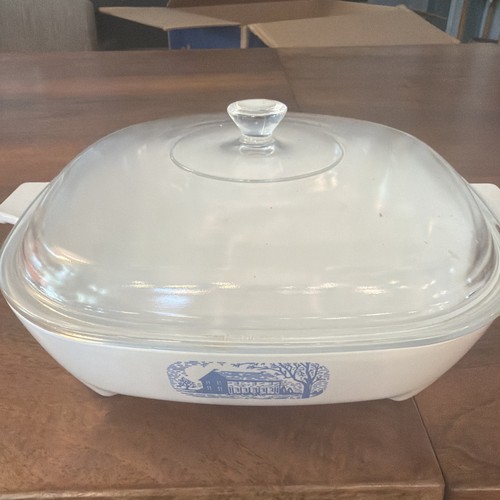 Rare corning ware blue - rare,