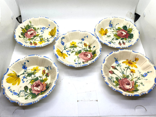Each antique majolica - 5,