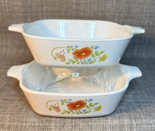 Corning ware wildflower - 2,