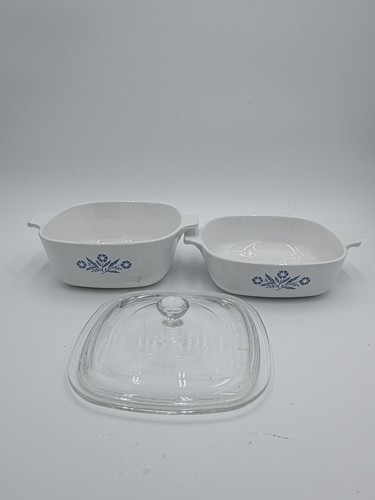 Corning ware usa corn - 2, flower